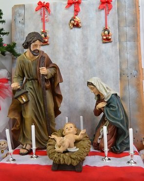 PRESEPE GRANDE IN RESINA