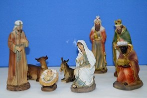 PRESEPE IN RESINA 