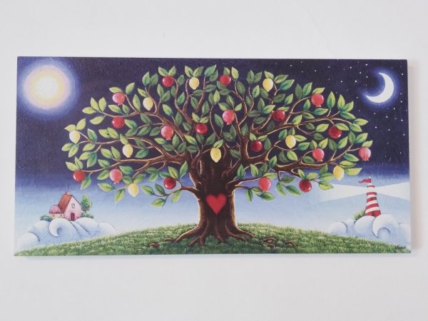 QUADRO LEGNO ALBERO VITA