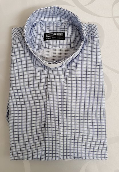 CAMICIA QUADRO A MANICHE CORTE 